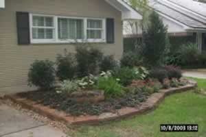 Bayside Landscape Services - Natural Rock Borders - Houston, Texas